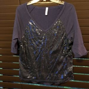 Sequen Navy T Shirt